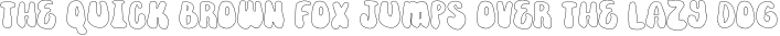 BubbleDubbleOutline-Regular preview for BubbleDubble