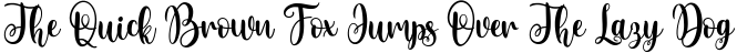 Font preview for Rose Spring