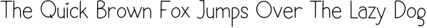 Font preview for SAGITTARIUS Cute Simple Handwriting Font