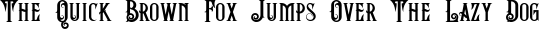 Font preview for Komodo Decorative Font