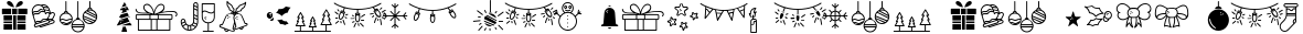 Font preview for Warm Snow