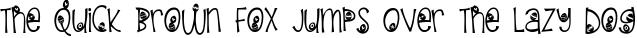 Font preview for PN Firefly Egg Hunt