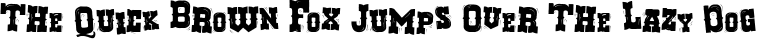 Font preview for Hen Huevos