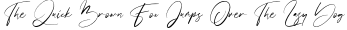 Hignatures Alt preview for Hignatures Signature Brush Font