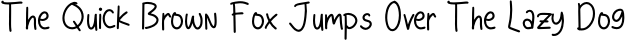 Peak Comedy Thin preview for Peak Comedy | Hand Drawn Font
