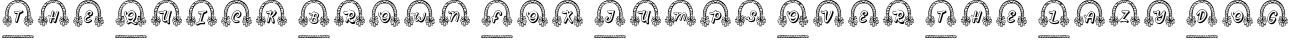 Font preview for Carolyn Monogram