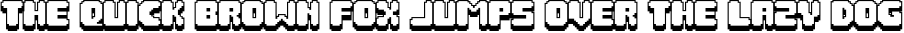 Shape Bit Extrude preview for Shape Bit - Pixel Font