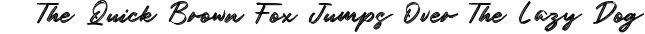 Font preview for Seeking / Brush Font