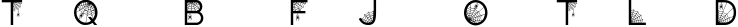 Font preview for Halloween Spider font, an OTF file with spiderweb letters