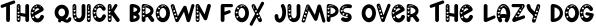 Font preview for Fate of Love - Cute Heart Font