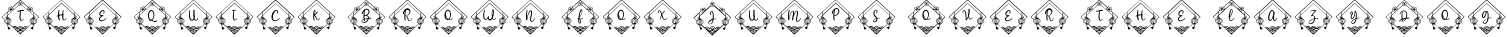 Font preview for Yokata Chinese Monogram