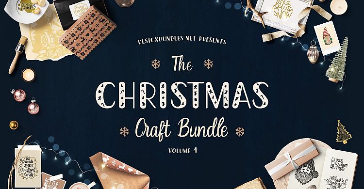 Download The Christmas Craft Bundle Volume 4 Designbundles