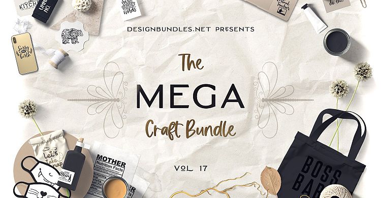 Download The Mega Craft Bundle 17 | Designbundles