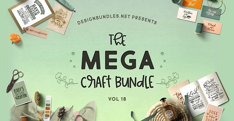 Download The Mega Bundle 18 Design Bundles