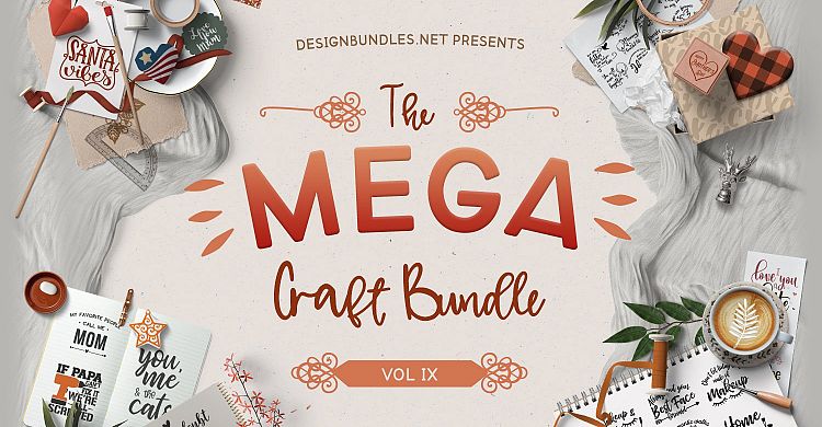 Download The Mega Craft Bundle IX | Design Bundles