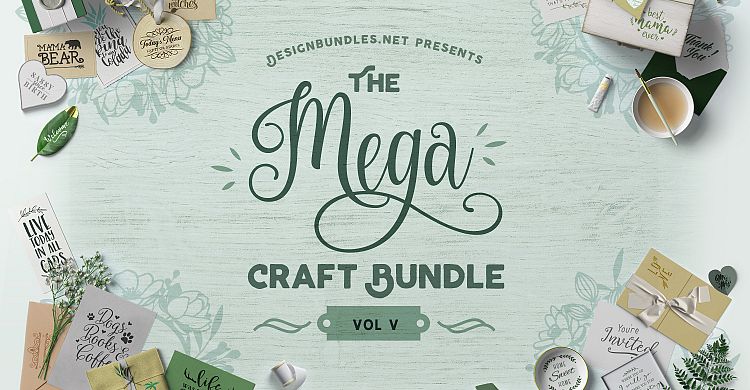 Download The Mega Craft Bundle V | Design Bundles