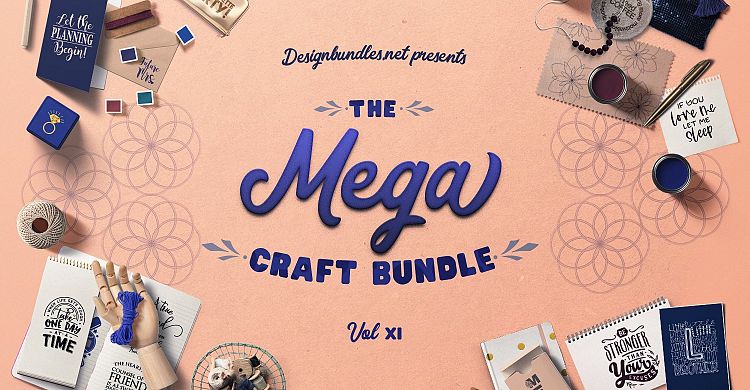 Download The Mega Craft Bundle Xi Designbundles Net