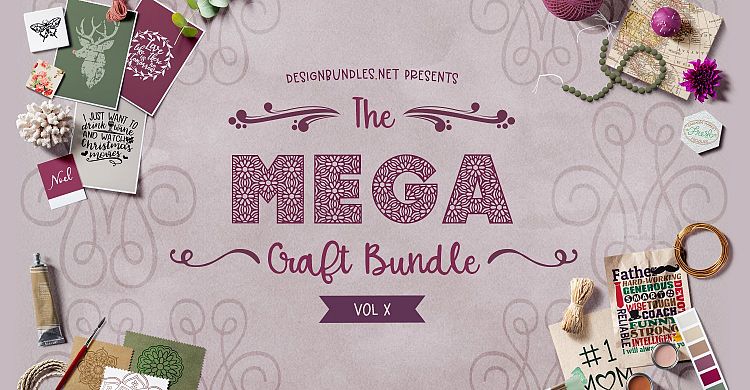 Download The Mega Craft Bundle X Designbundles Net