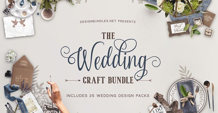 The Wedding Craft Bundle image