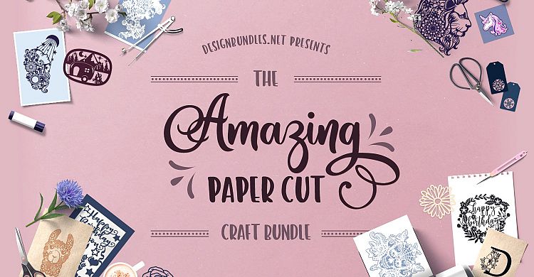 Download The Amazing Paper Cut Craft Bundle Designbundles