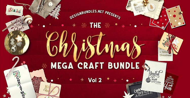 Download The Christmas Mega Craft Bundle 2 Designbundles