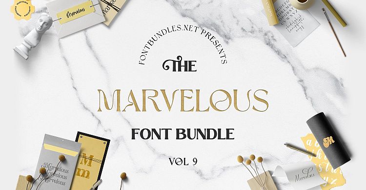 The Marvelous Font Bundle 9