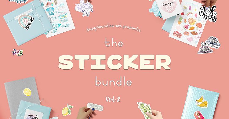 Download The Sticker Bundle Volume 2 Design Bundles