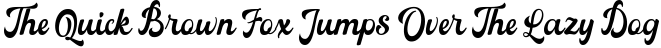 Font preview for The Manthe