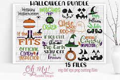 Halloween Bundle 15 SVG DXF EPS PNG Product Image 2