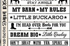 Western Sign SVG Bundle Product Image 1