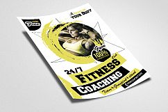 Fitness Body Weight Training Flyers Product Image 3