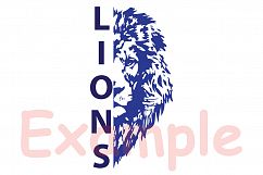 Lions SVG, lions baseball svg, lions football svg 939S Product Image 3