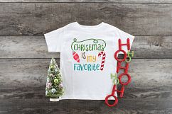 Christmas is my Favorite SVG - Christmas SVG Cut File - DXF Product Image 7