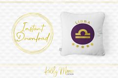 Libra Zodiac SVG File Product Image 4