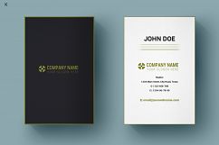 Vertical Business Card Product Image 2