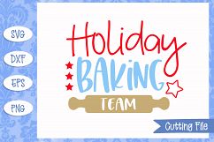 Holiday Baking Team SVG Cut File Product Image 1