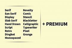 Fresh! 7787 in 1 Font Include PREMIUM Font! Product Image 2