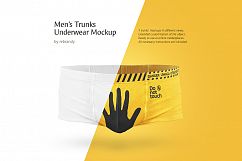 Men&#039;s Trunks Underwear Mockup Product Image 1