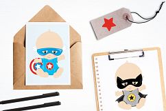 Superhero Baby  graphics and illustrations Product Image 4