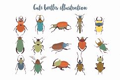 Beetles png clipart, Baby nursery, Insect png elements Product Image 4