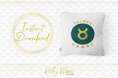 Taurus Zodiac SVG File Product Image 4