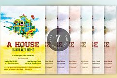 Our Home Church Flyer Template Product Image 6