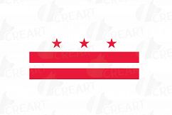 USA Capital and States flags Clip Art collection for Print Product Image 17