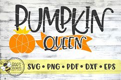 Pumpkin Queen SVG Product Image 1