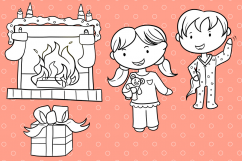 Christmas Morning Digital Stamps Product Image 3