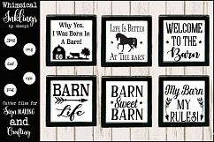 All About The Barn Mini SVG Sign Bundle Product Image 1