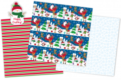 Christmas digital papers,Christmas patterns, Santa, Elf Product Image 5