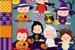 Halloween bundle, Halloween illustrations Product Image 21