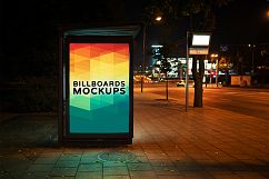 Billborad Mockups at Night Vol.2 Product Image 11