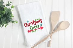 Christmas Cheer - Christmas SVG Cut File - DXF PNG EPS JPG Product Image 2